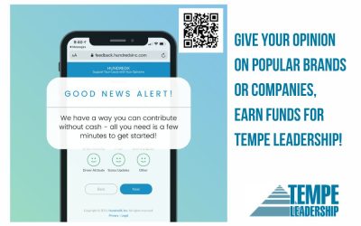 Give to Tempe Leadership Without Spending Your Money!